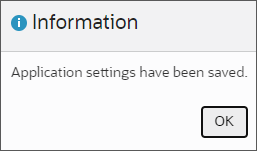 Information message